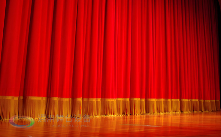 南京漢開書院優化硬件設施選用通用舞臺阻燃幕布 保障校園活動安全